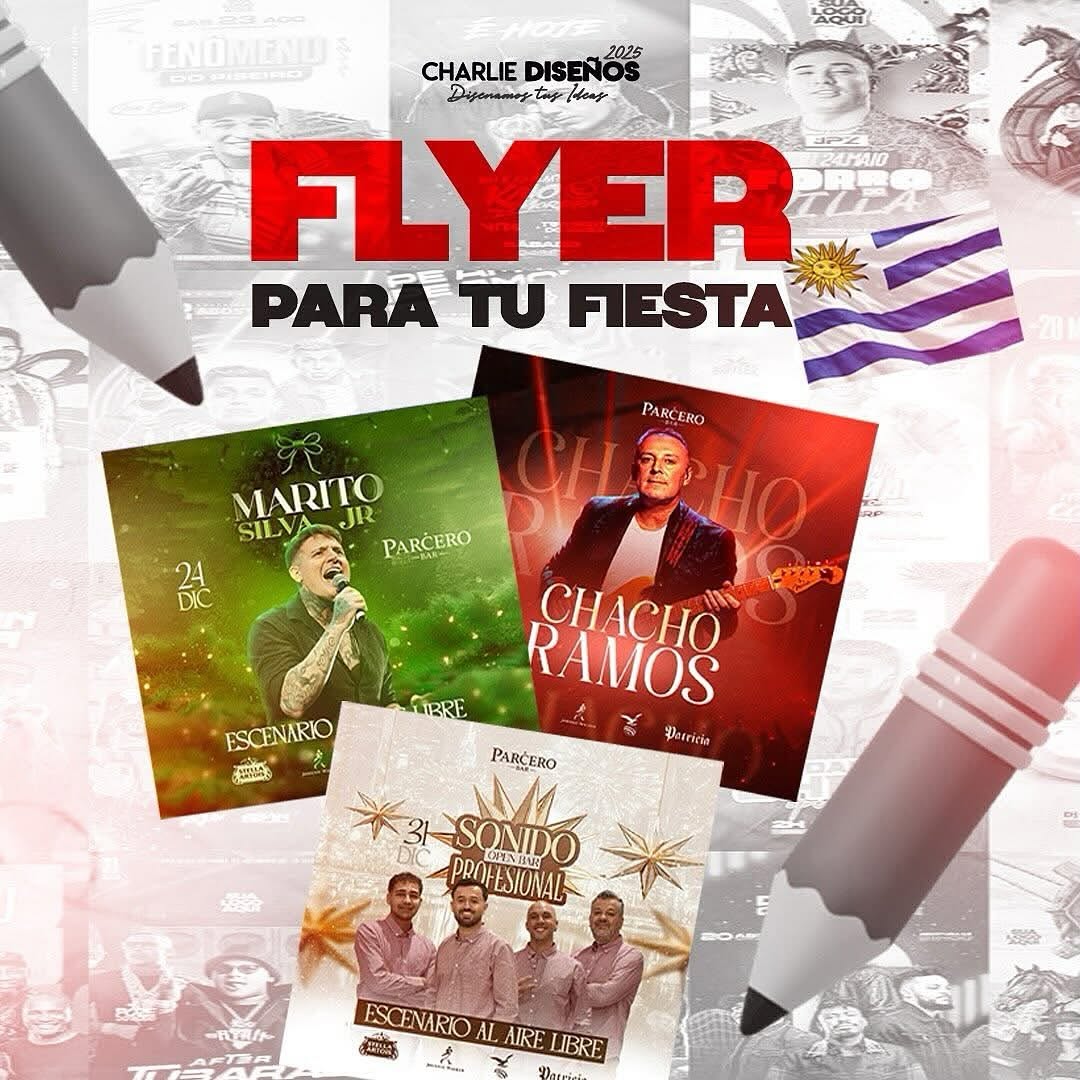 Flyer para tu fiesta